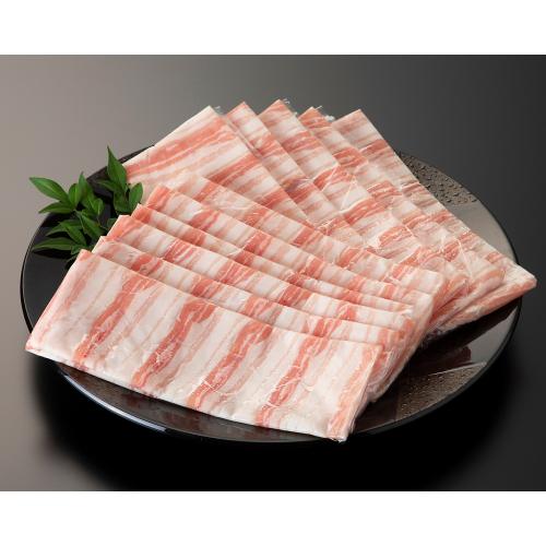 国産豚肉バラしゃぶしゃぶ用(1.1kg)