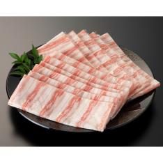 国産豚肉バラしゃぶしゃぶ用(1.1kg)