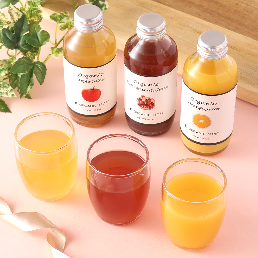【母の日】オーガニックジュース6本セット（母の日掛け紙付）