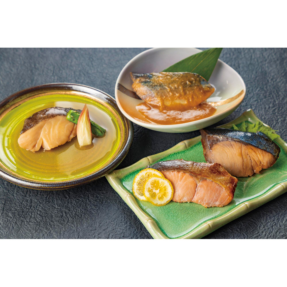 【母の日】＜美飾遊膳＞レンジで簡単国産煮魚・焼魚詰合せ