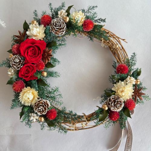 【クリスマス】蓼科プランツクリスマスリース