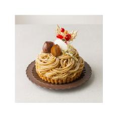 【店頭受取／大阪店】丹波栗たっぷり贅沢モンブランノエル（12cm）【12月23日(火) →12月25日(木) 】（丹波産栗 65％使用）