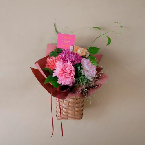 【母の日】生花　Hanging Bloom Basket