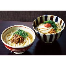 〈青柳〉料亭の個食うどん3種