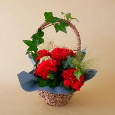 【母の日】生花　Picnic　Basket