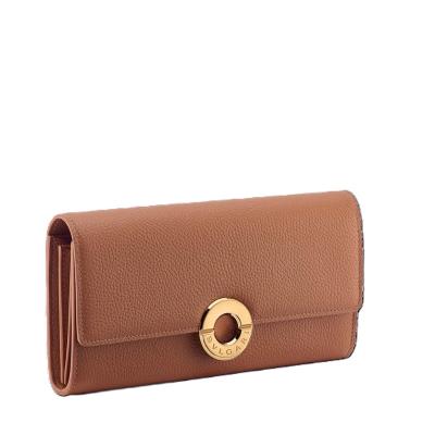 上品【BVLGARI】ブルガリ ローマ ラージウォレット ゴールドロゴ 国内直営 **BVLGARI** ブルガリ ローマ ラージウォレット