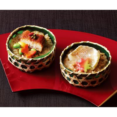 〈京料理・美濃吉〉鰻・和牛・甘鯛の飯蒸し