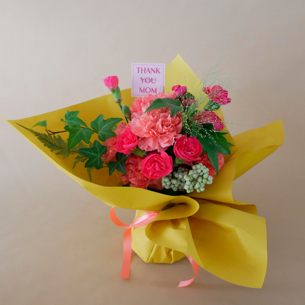 【母の日】生花　Pon de Bouquet Mix