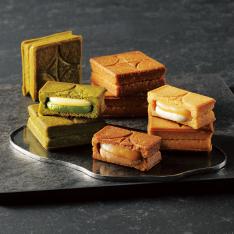 〈プレスバターサンド〉バターサンド3種詰合せ（栗・宇治抹茶）