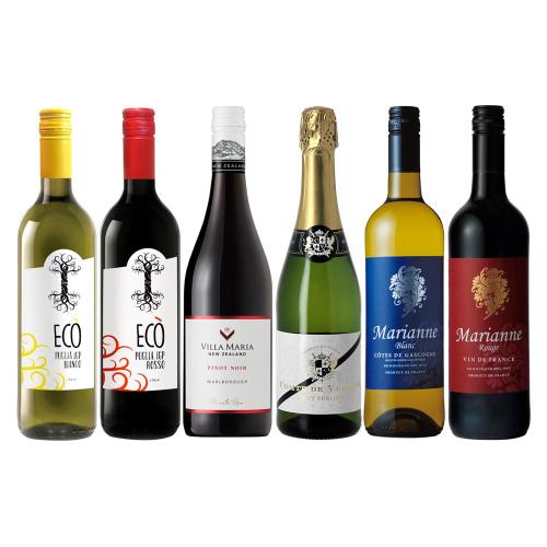 ［スクリューキャップ5本含む］ニュージーランド ピノノワール入り6本セット