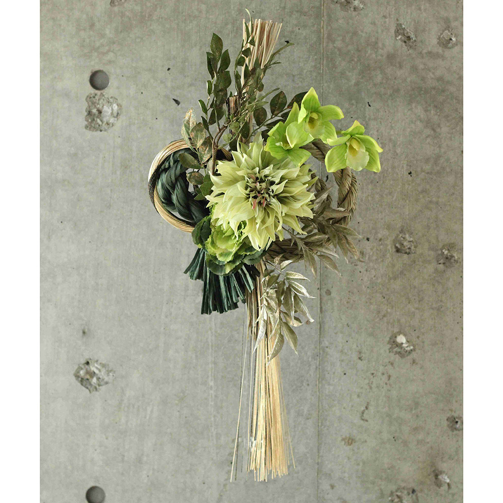 ＜ローヤル＆ルシエ＞迎春飾り 緑水