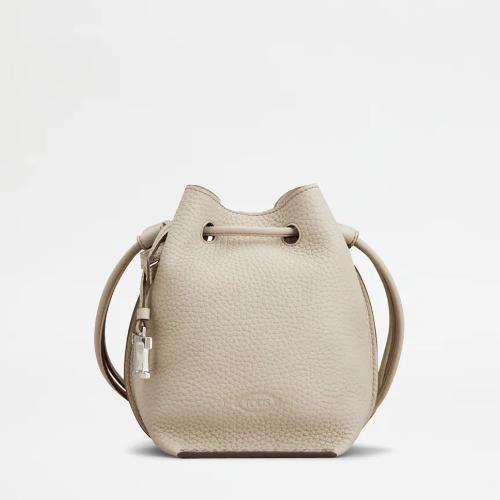 レザー バケット バッグ マイクロ