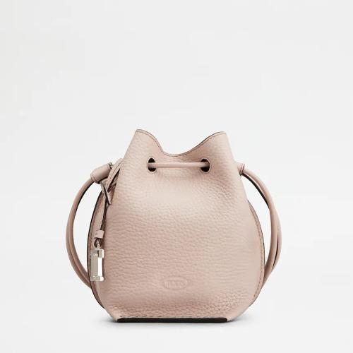 レザー バケット バッグ マイクロ