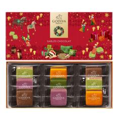 ゴディバ ホリデー サブレショコラ 9個入
