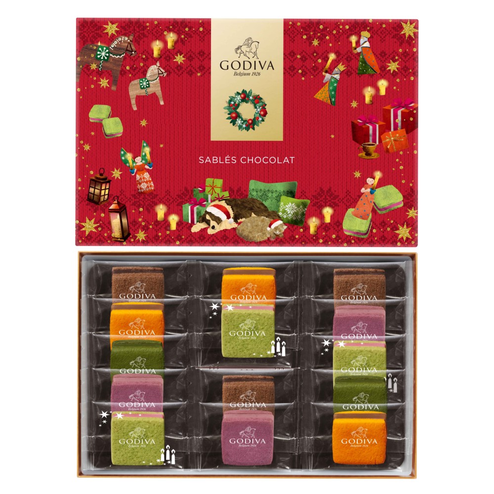 ゴディバ ホリデー サブレショコラ 14個入