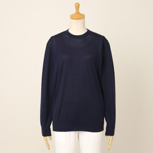 ＜サロンルシック カシミヤ＞クルーニット