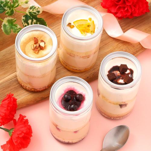 【母の日】白金レアチーズグラスケーキ　4種アソート