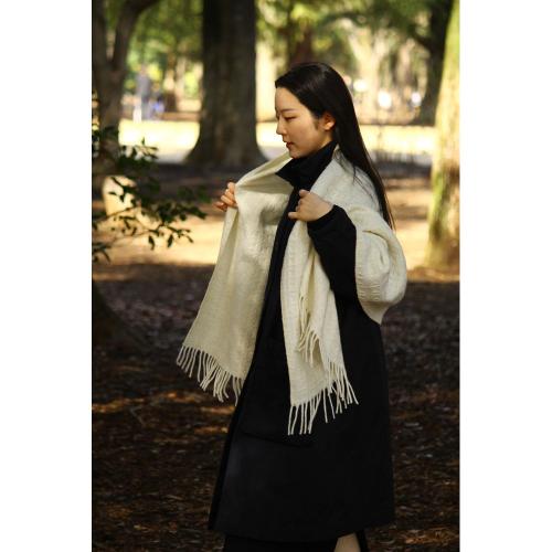 ウールストール TWIST ホワイト