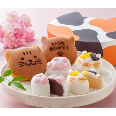 【母の日】三毛猫おやつ帖