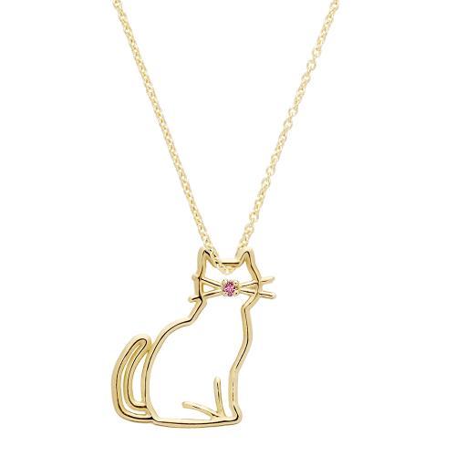 MIAU ZAFIRO ROSA ネックレス