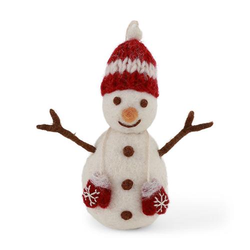 スノーマン／ミトン