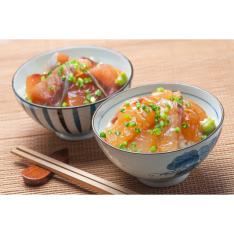 真鯛とぶりのりゅうきゅう漬け丼セット