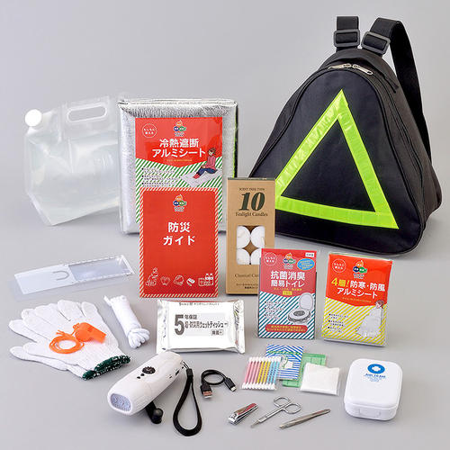 ピラミッド型防災20点セット