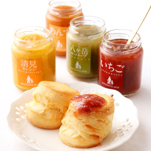 自家製スコーン&低糖度フルーツジャムセット