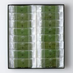 〈マールブランシュ〉お濃茶ラングドシャ「茶の菓」16枚入