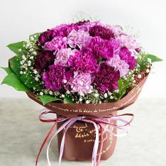 【母の日】ムーンダストの花束M（スタンディング）