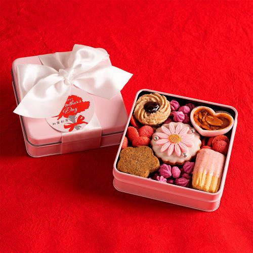 【母の日】紅屋のクッキー缶 彩花