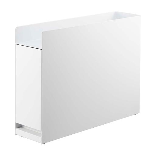 ＜tower＞隠せる調味料ラック タワー （ホワイト）