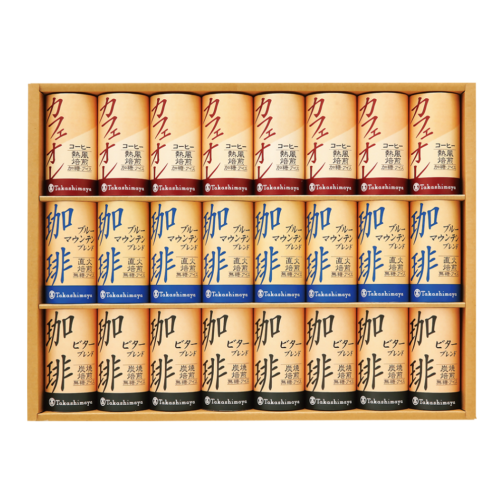 〈タカシマヤ〉紙容器アイスコーヒー