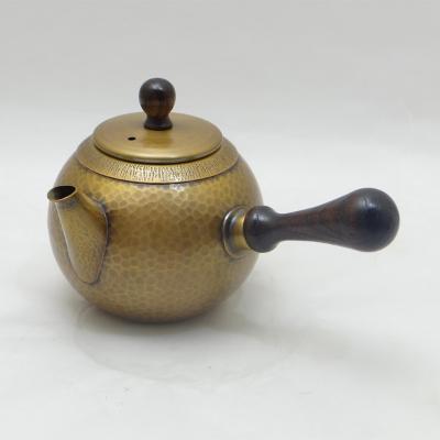 ヨッシー鎚起銅器　青色金古銅製　茶器揃い　北越堂　栞あり 新潟直送計画】鎚起銅器 ぐい呑み・徳利（青藍・金茶） – 鎚起