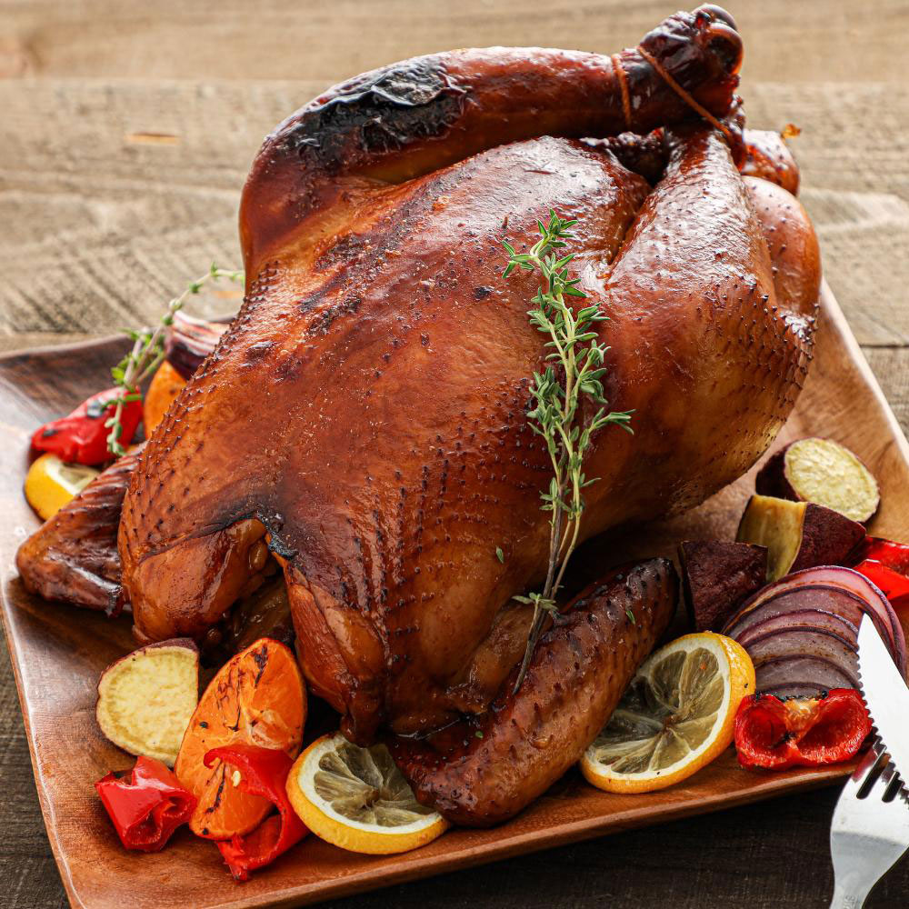 【クリスマス】地鶏丹波黒どりローストチキン1羽