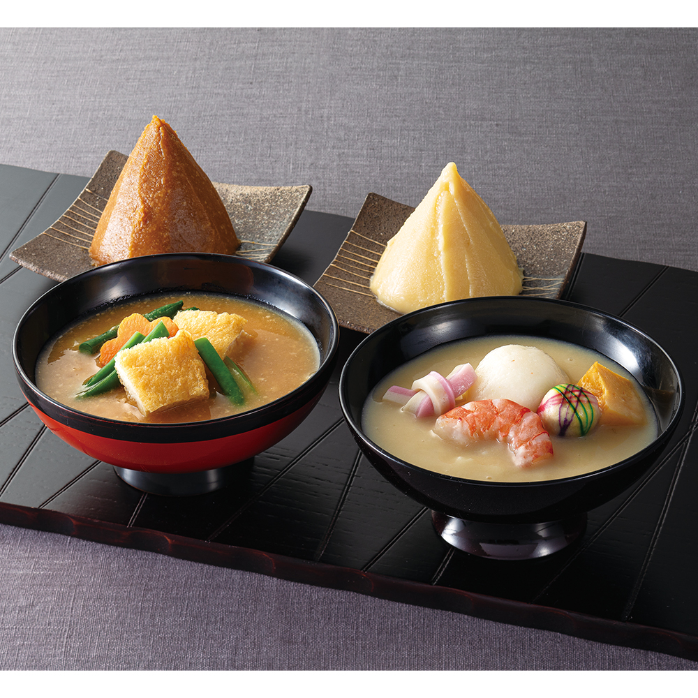 〈京都・本田味噌本店〉木樽詰紅白詰合せ