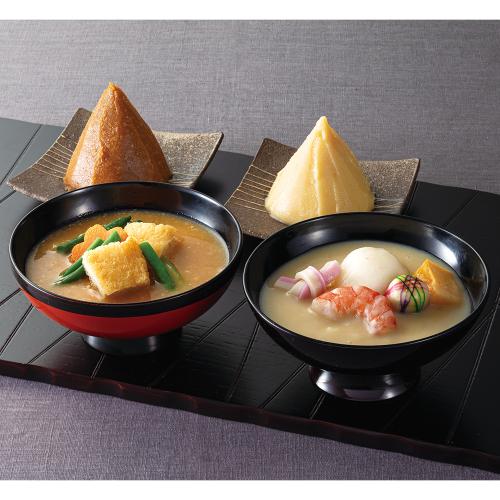 〈京都・本田味噌本店〉木樽詰紅白詰合せ