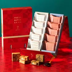 【クリスマス】バターサンド2種セット〈オリジナル・和紅茶アールグレイ〉10個入