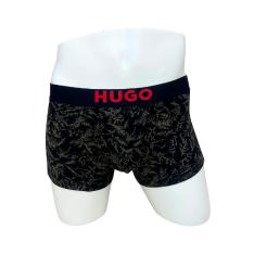 HUGO ボタニカル柄 ボクサーパンツ 前閉じ S→LL