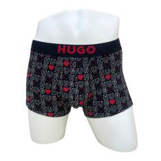 HUGO ハート柄 ボクサーパンツ 前閉じ S→LL