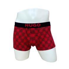 HUGO チェック柄 ボクサーパンツ 前閉じ S→LL