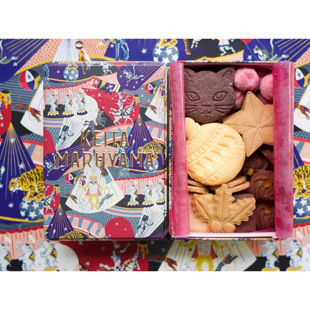 【クリスマス】詰合せクッキー缶（Circus）