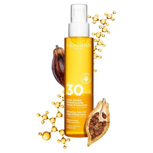 グロウイング サン オイル ハイ プロテクション SPF30/PA++++/UV耐水性★