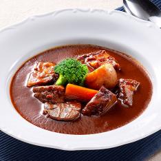 レンジで簡単　神戸牛ビーフシチュー