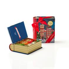 ミニブック缶 チョコビア クリスマス アリス ブロー