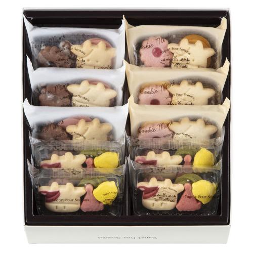 ヨーグルトクッキーミニ クリスマスアソート10入り