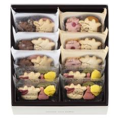 ヨーグルトクッキーミニ クリスマスアソート10入り