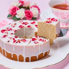 【母の日】バラの花のバウムクーヘン