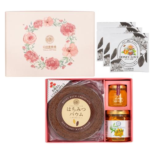 【母の日】母の日はちみつチョコバウム（母の日パッケージ）