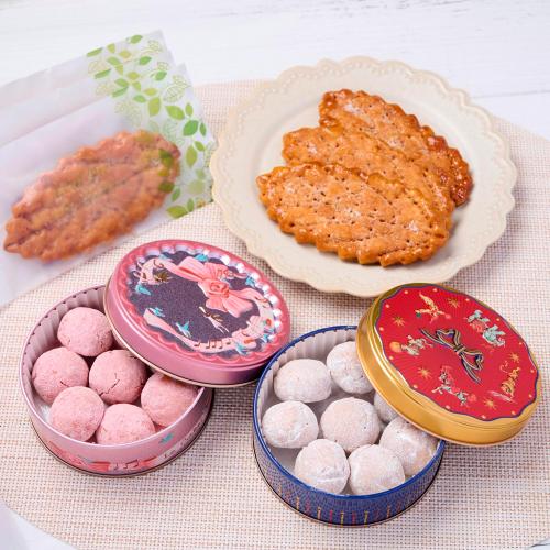 【母の日】能登塩リーフパイとブールドネージュ（プレーン・いちご）